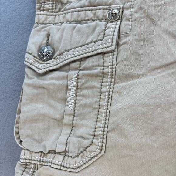 Rock Revival Men's Slim Khaki Shorts Size W32 L23 REC100-1S - Picture 7 of 16